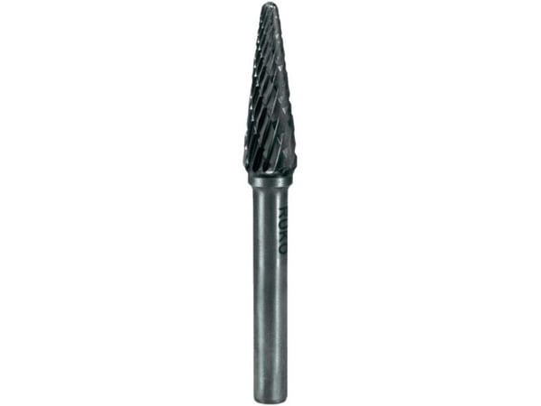 RUKO 116236 fresestift hardmetall kjegle 12 mm arbeidslengde 32 mm skaftdiameter 6 mm