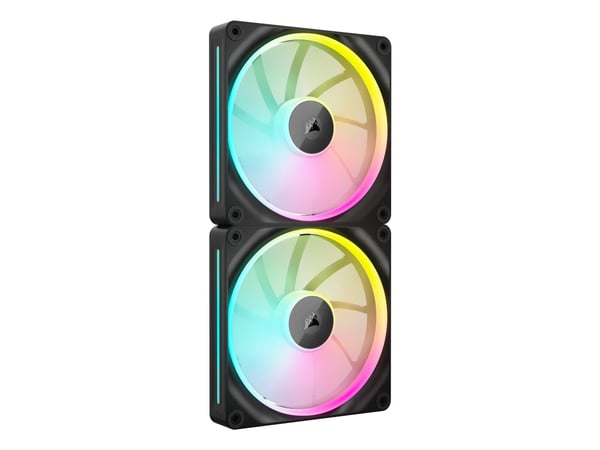 CORSAIR iCUE Link LX140 RGB - Kabinettvifte - 140 mm - svart (en pakke 2)