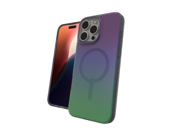 ZAGG Milan Snap - Baksidedeksel for mobiltelefon - MagSafe-samsvar - ravnefjer - for Apple iPhone 16 Pro Max