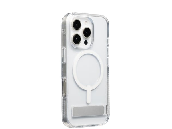 ZAGG Crystal Palace Snap m/stativ, deksel, Apple, iPhone 16 Pro, 16 cm (6,3"), gjennomsiktig