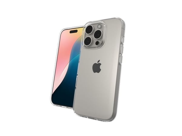 Zagg Crystal Palace Lite - Baksidedeksel for mobiltelefon - grafen - krystallklar - for Apple iPhone 16 Pro