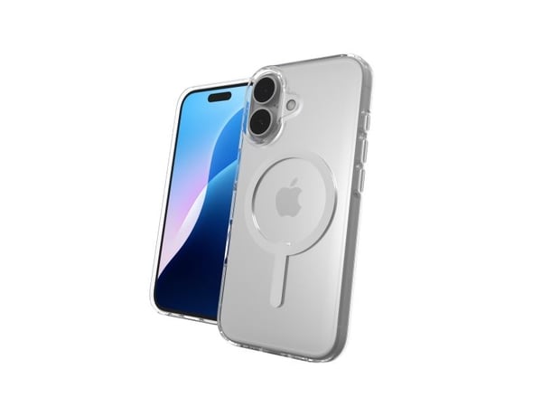 Zagg Crystal Palace Lite Snap - Baksidedeksel for mobiltelefon - MagSafe-samsvar - blank - for Apple iPhone 16