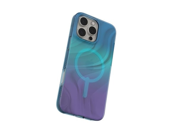 ZAGG Milan Snap - Baksidedeksel for mobiltelefon - MagSafe-samsvar - dyp aurora - for Apple iPhone 16 Pro Max