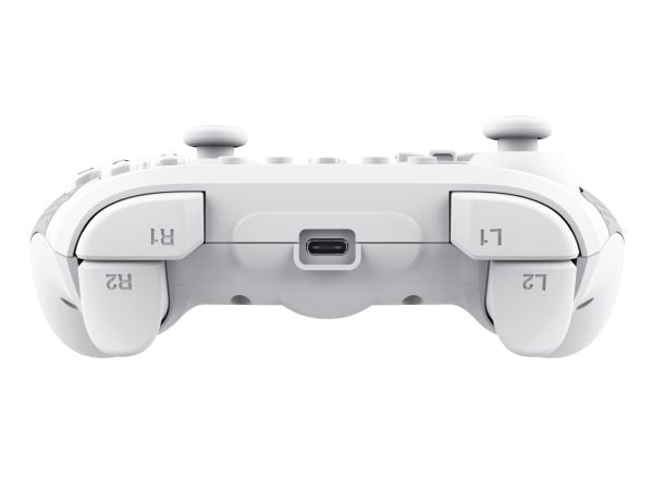 Trust GXT 1246w Muta - Spelkontroll - 15 knappar - trådlös - Bluetooth - vit - för Nintendo Switch, Nintendo Switch Lite, Nintendo Switch OLED