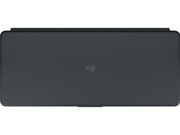 Logitech Keys-To-Go 2 for iPad - Tastatur - innebygd deksel - trådløs - Bluetooth LE - QWERTY - US International - grafitt