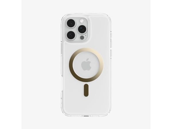 Apple iPhone 16 Pro MAX Spigen Ultra Hybrid Mag MagSafe telefondeksel i gullfarge