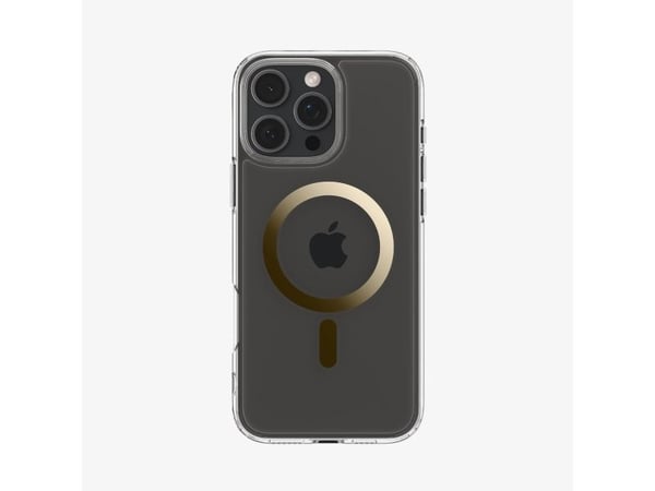 Apple iPhone 16 Pro MAX Spigen Ultra Hybrid Mag MagSafe telefondeksel i gullfarge