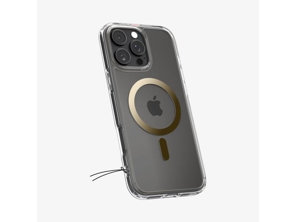 Apple iPhone 16 Pro MAX Spigen Ultra Hybrid Mag MagSafe telefondeksel i gullfarge