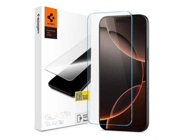 Spigen GLAS.tR Slim HD - Skjermbeskyttelse - glass - for Apple iPhone 16 Pro Max