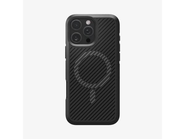 Spigen Core Armor (MagFit), Suojus, Apple, iPhone 16 Pro, 16 cm (6.3"), musta