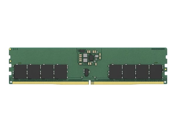 Kingston ValueRAM - DDR5 - modul - 16 GB - DIMM 288-pin - 3200 MHz - CL52 - 1.1 V - klockad oförbufferad - on-die ECC