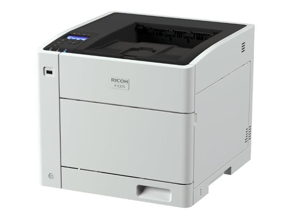 Ricoh P C375 - Skrivare - färg - laser - A4/Legal - 1200 x 1200 dpi - upp till 32 sidor/minut (mono)/ upp till 32 sidor/minut (färg) - kapacitet: 2...