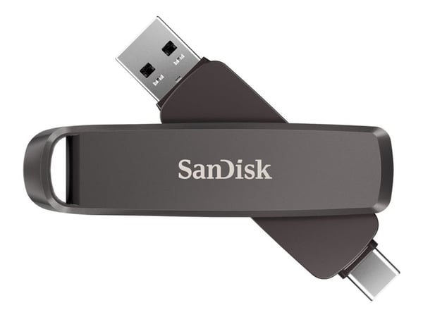 SanDisk Extreme PRO Dual Drive - USB-flashstasjon - 2 TB - USB-C 3.2 Gen 2