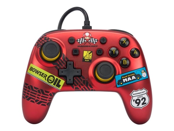 Power A PowerA Mario Kart: Racer Red Wired-kontroller for Nintendo Switch