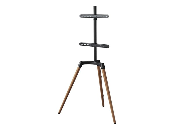 Hama 00220873, 81,3 cm (32"), 165,1 cm (65"), 200 x 200 mm, 400 x 400 mm, Aluminium, Bøketre, Stål, Svart