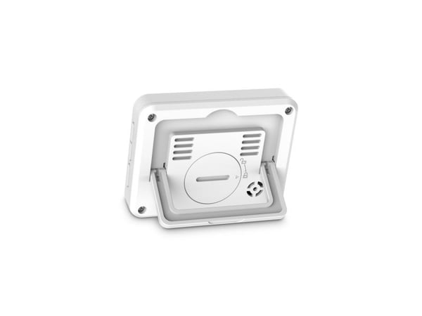 Hama 00222231, Elektronisk miljøtermometer, Innendørs, F, °C, Digitalt, Hvit, Bord