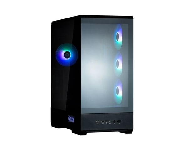 Zalman P50 DS Black, ARGB tuuletin x4