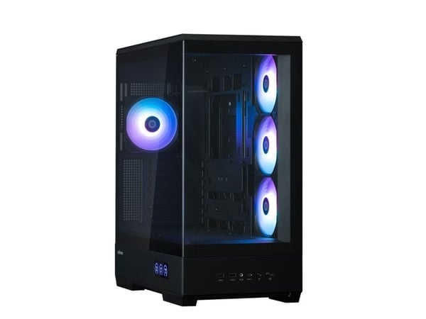Zalman P50 DS Black, ARGB tuuletin x4