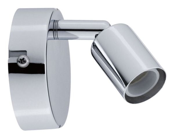 Paulmann 66749, Pinta-asennettavat spottivalot, GU10, 1 lamppu(a), LED, 10 W, Kromi