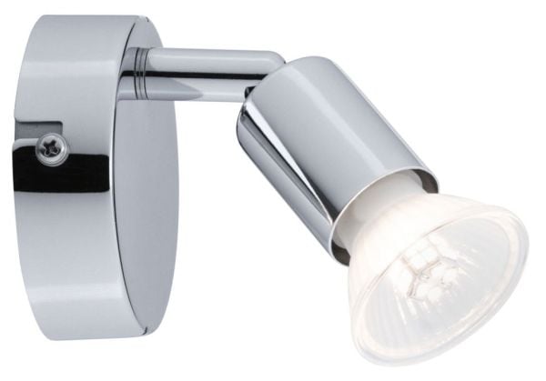 Paulmann 66749, Pinta-asennettavat spottivalot, GU10, 1 lamppu(a), LED, 10 W, Kromi