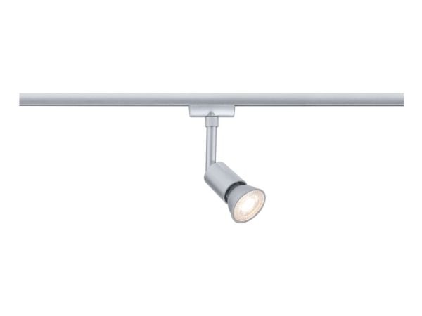 Paulmann 95634, Spotlight på skinne, GU10, 1 ampuller, LED, Kromfarget