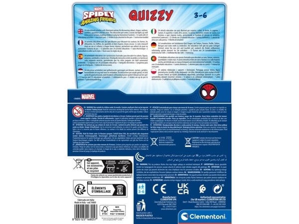 Clementoni Interactive Spidey Quiz 16805
