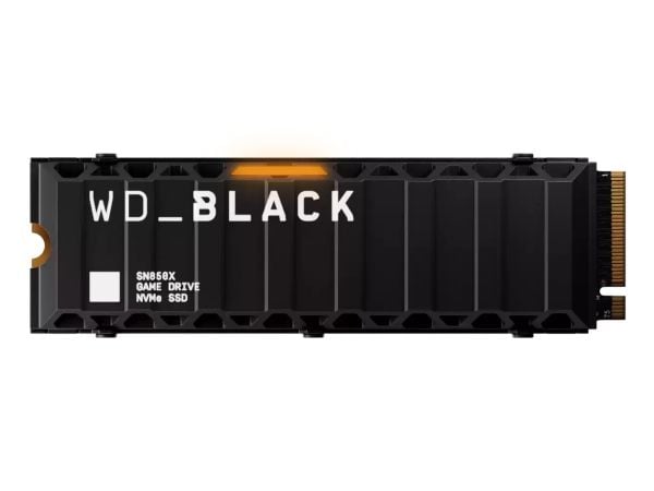 WD_BLACK SN850X WDS800T2XHE - SSD - kryptert - 8 TB - intern - M.2 2280 - PCIe 4.0 x4 (NVMe) - TCG Opal Encryption 2.01 - integrert kjøle