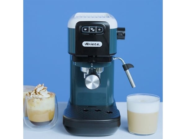 Ariete 1399/11, Espressomaskin, 1,1 l, Malt kaffe, Kaffe pute, 1300 W, Hvit