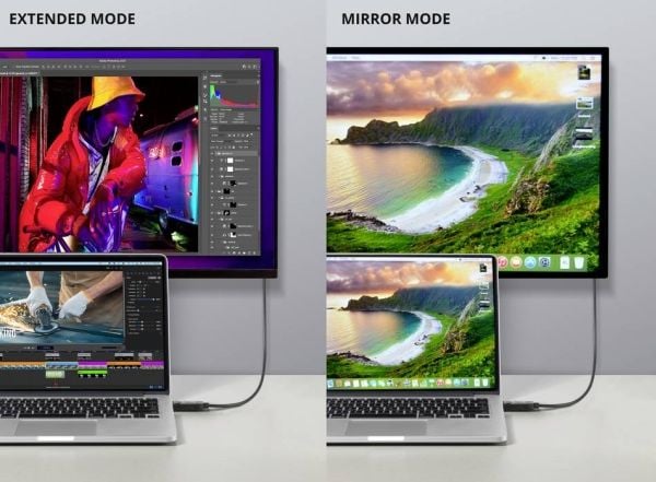 Renkforce RF-6117772, 30 m, DisplayPort, DisplayPort, Hankjønn, Hankjønn, 7680 x 4320 piksler