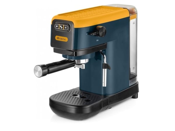 Ariete 1399/16, Espressomaskin, 1,1 l, Malt kaffe, Kaffe pute, 1300 W, Gult