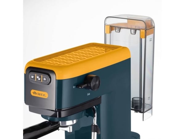 Ariete 1399/16, Espressomaskin, 1,1 l, Malt kaffe, Kaffe pute, 1300 W, Gult