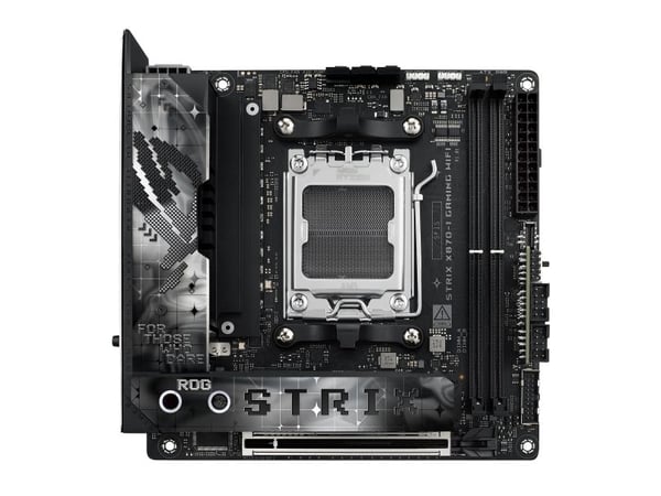 ASUS ROG STRIX X870-I GAMING WIFI - Motherboard - Mini-ITX - Socket AM5 - AMD X870 Chipsatz - USB4, USB 3.2 Gen 2, USB-C 3.2 Gen2, USB 3.2 Gen 1 - ...