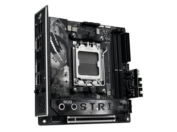 ASUS ROG STRIX X870-I GAMING WIFI - Motherboard - Mini-ITX - Socket AM5 - AMD X870 Chipsatz - USB4, USB 3.2 Gen 2, USB-C 3.2 Gen2, USB 3.2 Gen 1 - ...