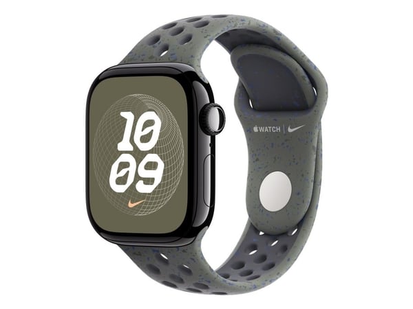 Apple MC2H4ZM/A, Yhtye, Älykello, Khaki, Apple, Apple Watch Models 38mm, 40mm, 41mm, Fluoroelastomeeri