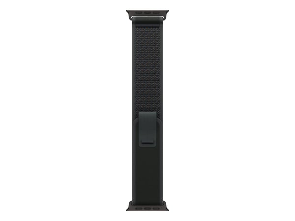 Apple Trail Loop - Sløyfe for smart armbåndsur - 49 mm, svart titanfinish - S/M-størrelse - svart