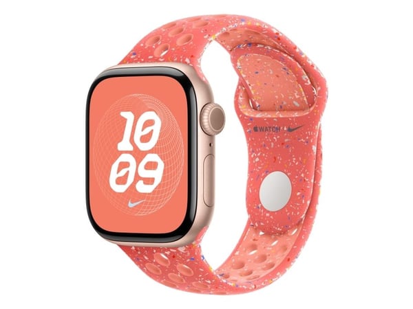 Apple MYL33ZM/A, Yhtye, Älykello, Oranssi, Apple, Apple Watch Models 38mm, 40mm, 41mm, 42mm, Fluoroelastomeeri