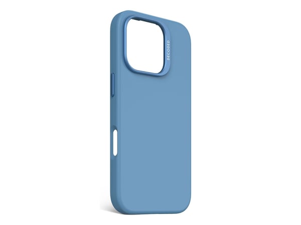 Decoded Silicone Case, Mobilskal, Apple, iPhone 16 Pro, 16 cm (6.3"), Blå