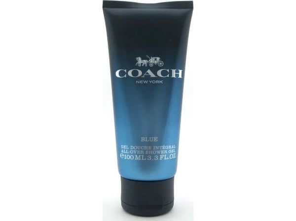 Coach Blue shower gel, beard & hair, 100 ml for menn