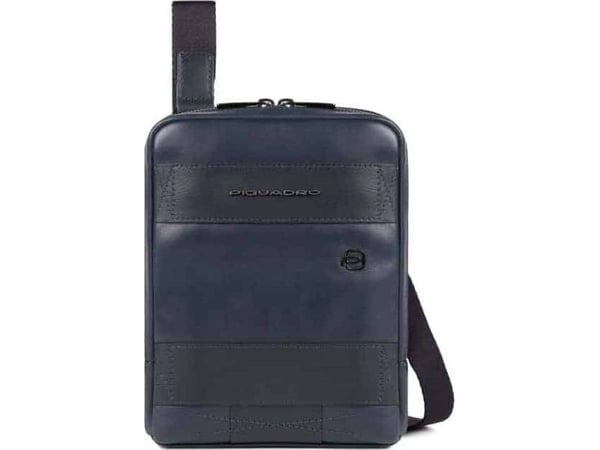 Piquadro Obidos crossbody-veske, blå | 17 x 22 x 5,00 cm | for menn