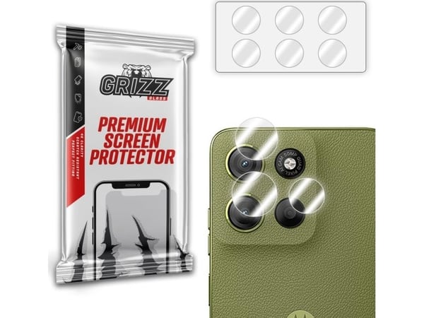 Kameraglass GrizzGlass HybridGlass til Motorola Moto G15 Power