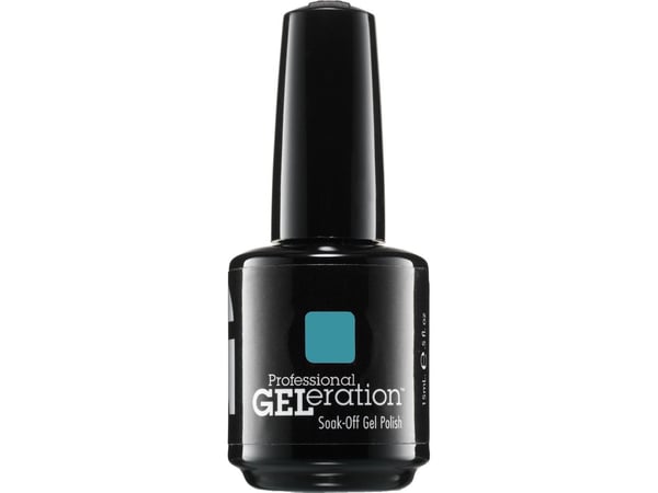 Jessica Geleration Colours semipermanent neglelakk GEL-1100 Faux Fur Blue 15 ml