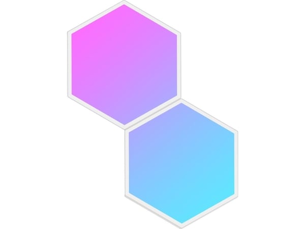 Govee - Glide Hexa Light Panels Expansion Pack (2 paneler) med tilkoblingskabel for H6061