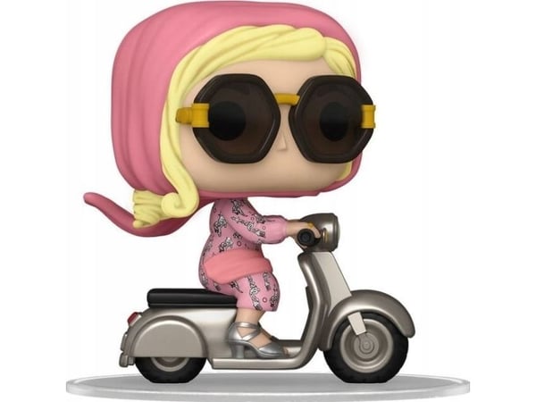 FUNKO Rides: Baltas Lotus - Tanya på scooter