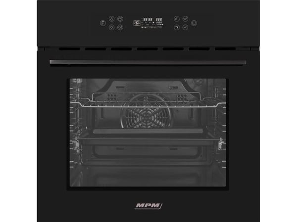 MPM Ovn MPM-63-BO-26 Ovn 60cm sort Helglass sort