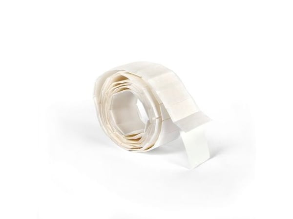 Liimatyynyt 25x12x1mm Valkoinen - (12 kpl)