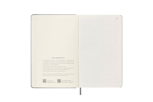 Moleskine Notes L 13x21 cm Smart linje TW svart