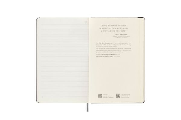 Moleskine Notes L 13x21 cm Smart linje TW svart