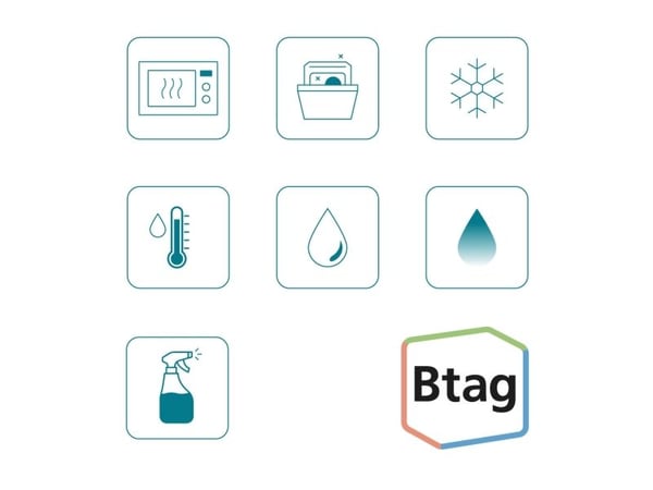 Brother BTAG-F31, Mustaa purppuralla, Filippiinit, 5 vuosi/vuosia, Brother, P-touch PT-N10, PT-N20, PT-N25BT, 1,2 cm
