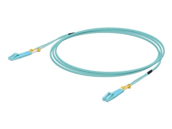 Ubiquiti UniFi - Koblingskabel - LC/UPC-multimodus (hann) til LC/UPC-multimodus (hann) - 3 m - fiberoptisk - dupleks - 50 / 125 mikroner - OM3 - in...