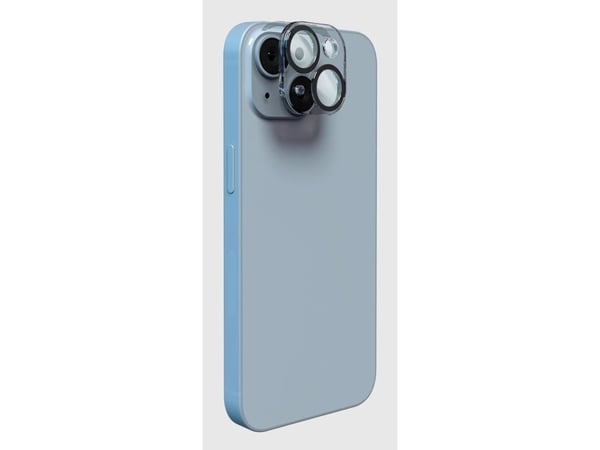 SBS härdat glas D3O med ram för iPhone 15 / 15 Plus